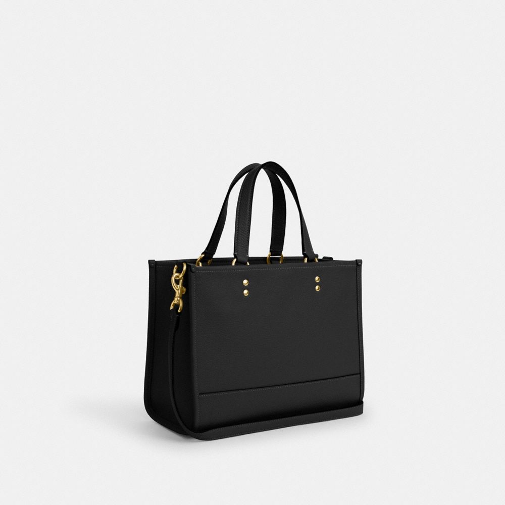Coach Dempsey Leather Carryall Black | Pre Order