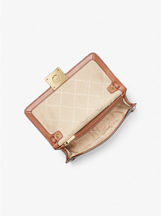 Michael Kors Sonia Medium Logo Convertible Shoulder Bag Brown | Pre Order