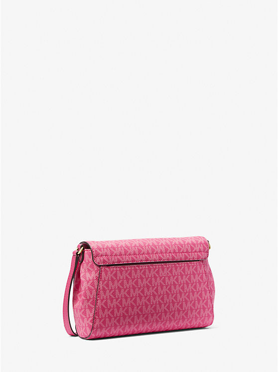 Michael Kors Medium Logo Convertible Crossbody Bag Electric Pink | Pre Order
