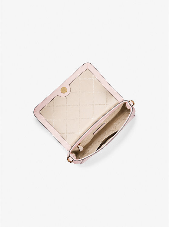 Michael Kors Medium Logo Convertible Crossbody Bag Pink Blush | Pre Order