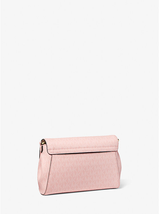 Michael Kors Medium Logo Convertible Crossbody Bag Pink Blush | Pre Order