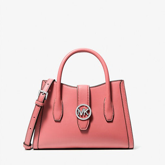 Michael Kors Gabby Small Faux Leather Satchel Tea Rose | Pre Order