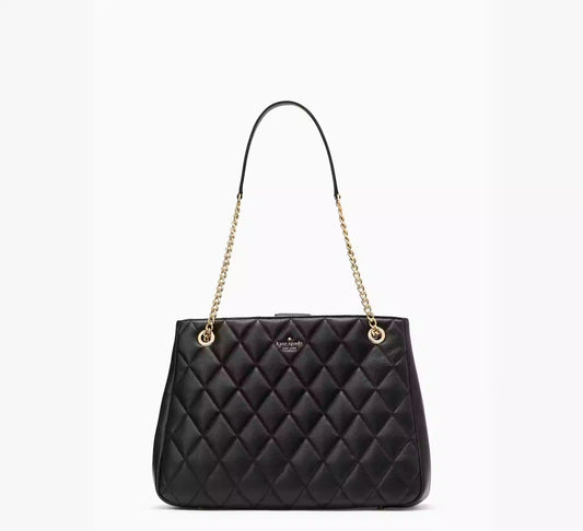 Kate Spade Carey Quilted Tote Black | Pre Order