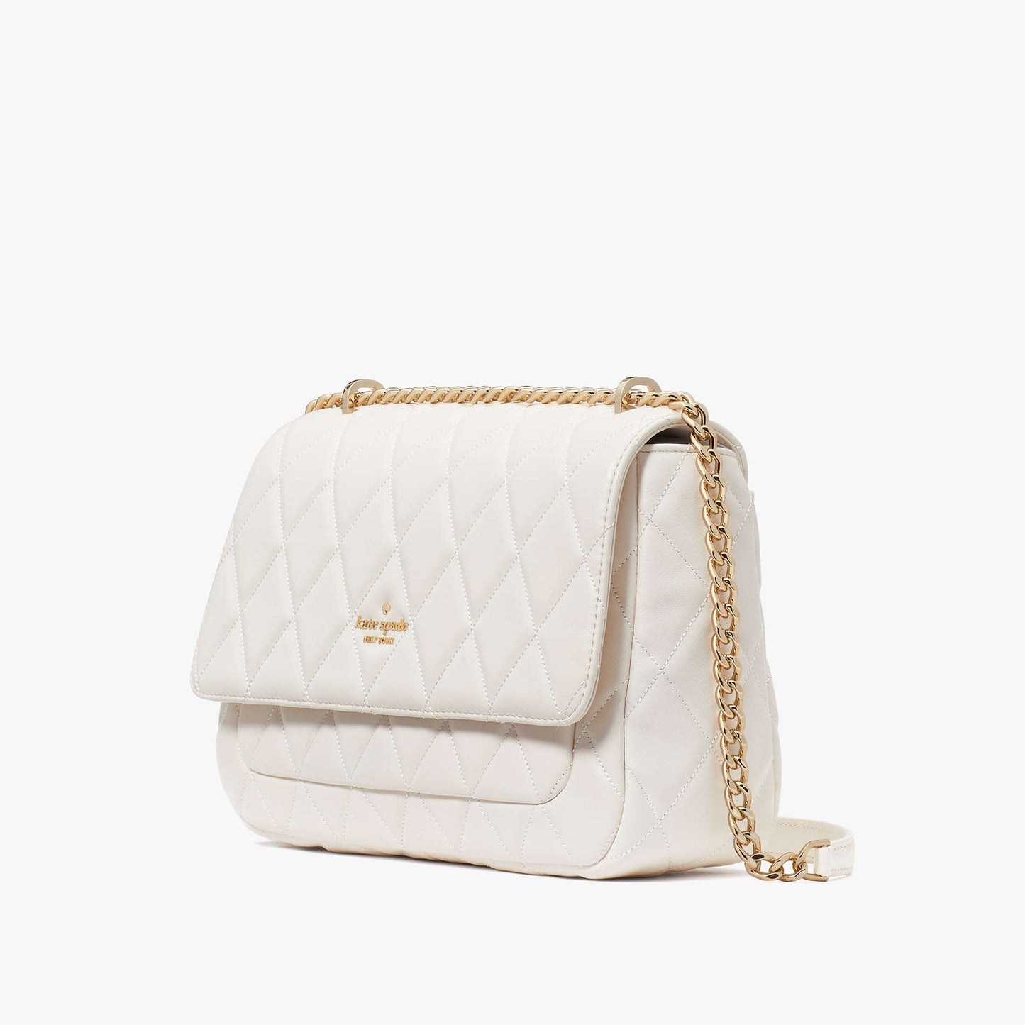 Kate Spade Carey Quilted Shoulder White | Pre Order