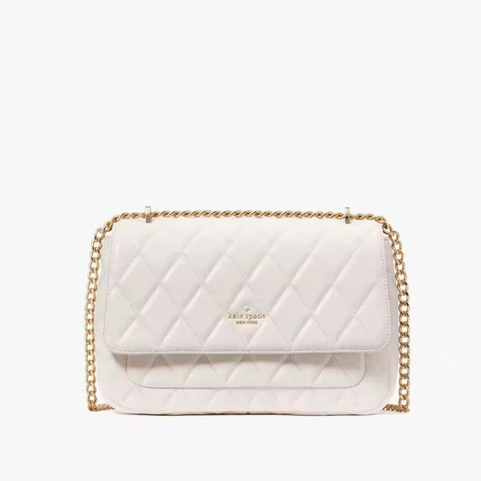 Kate Spade Carey Quilted Shoulder White | Pre Order