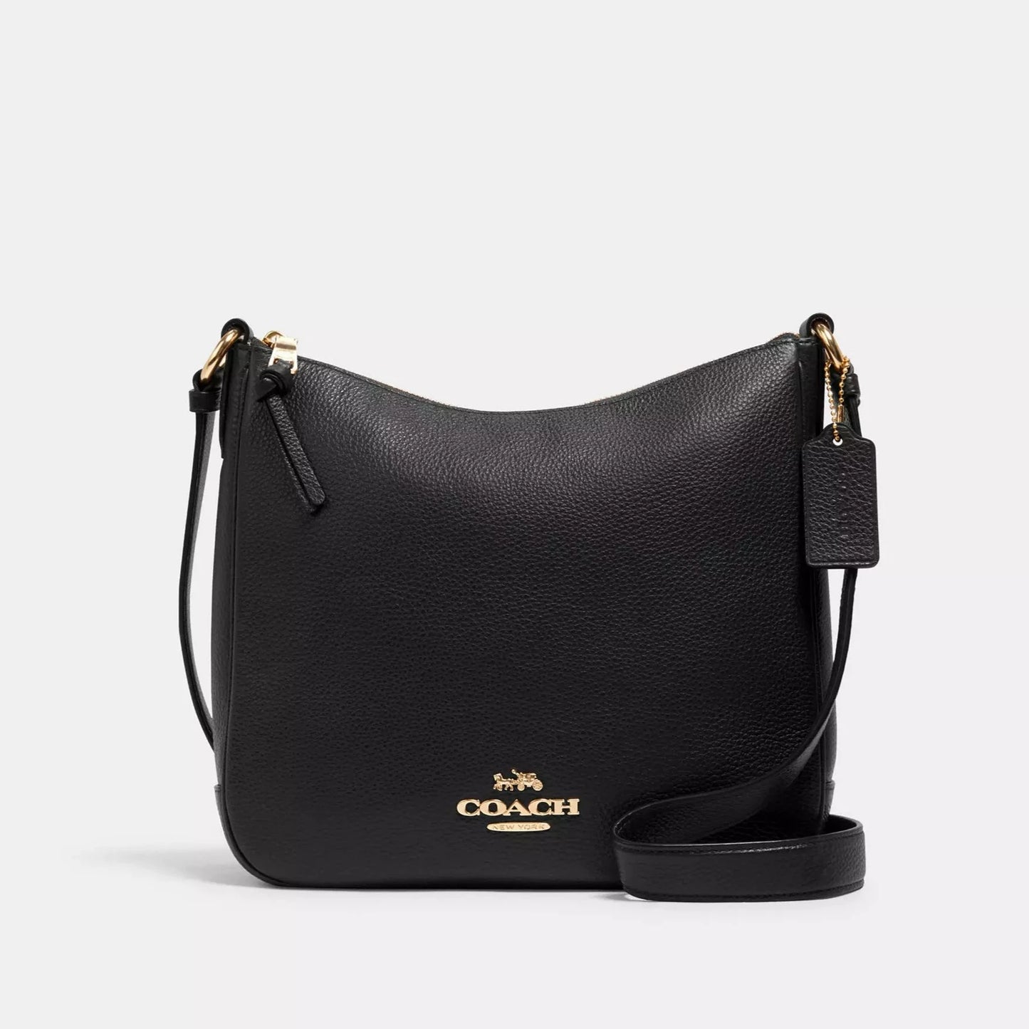 Coach Ellie File Leather Bag Black | Pre Order