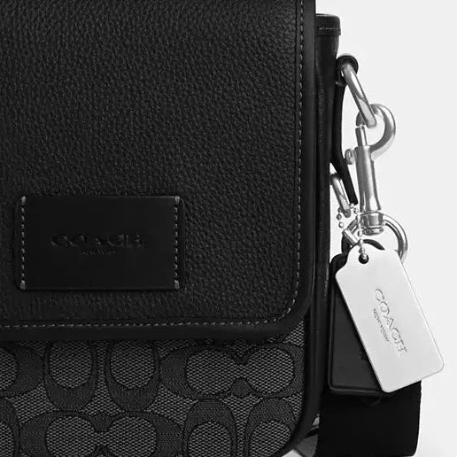 Coach Lucas Signature Jacquard Crossbody Black | Pre Order