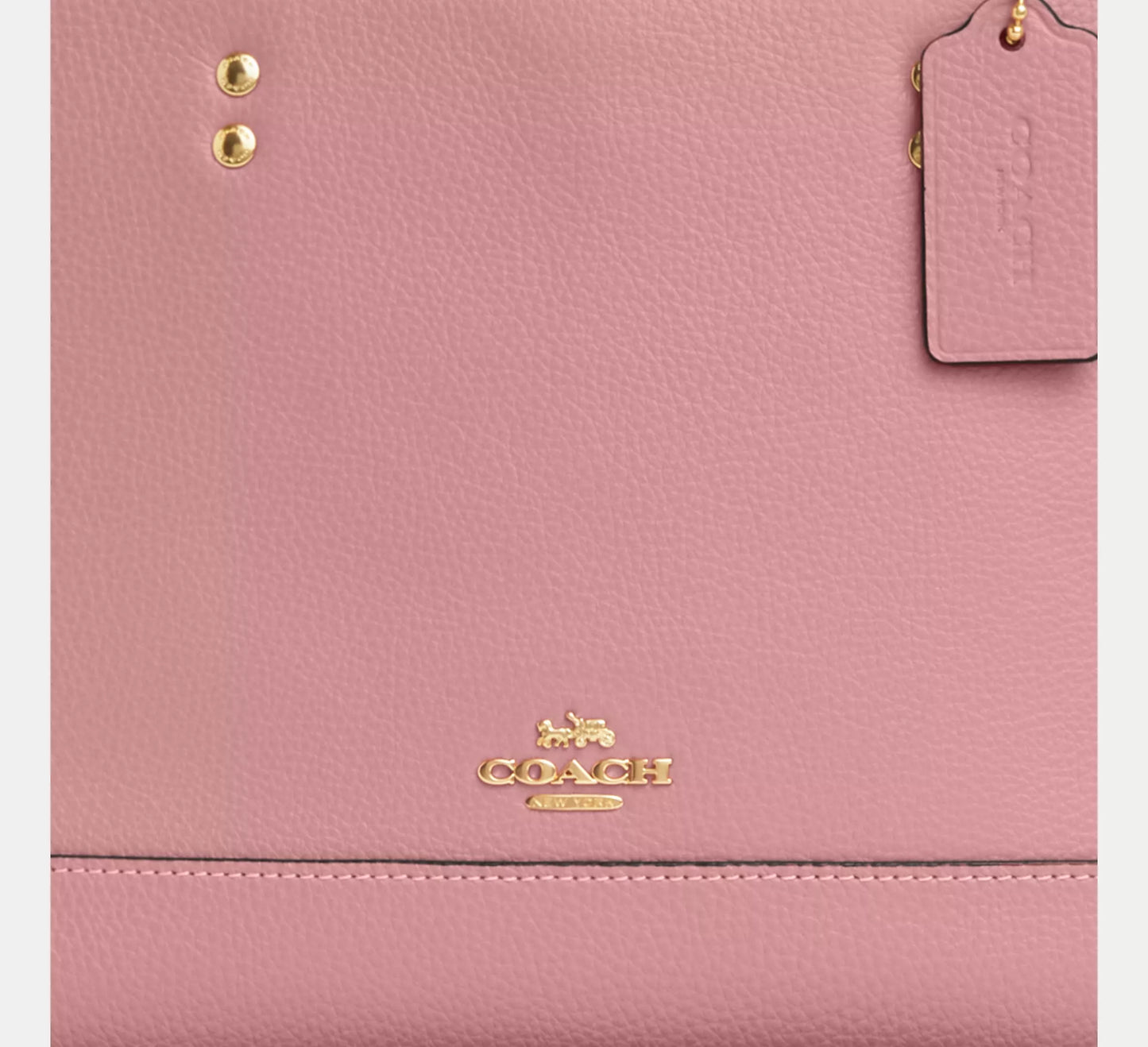 Coach Dempsey Leather Carryall Pink | Pre Order