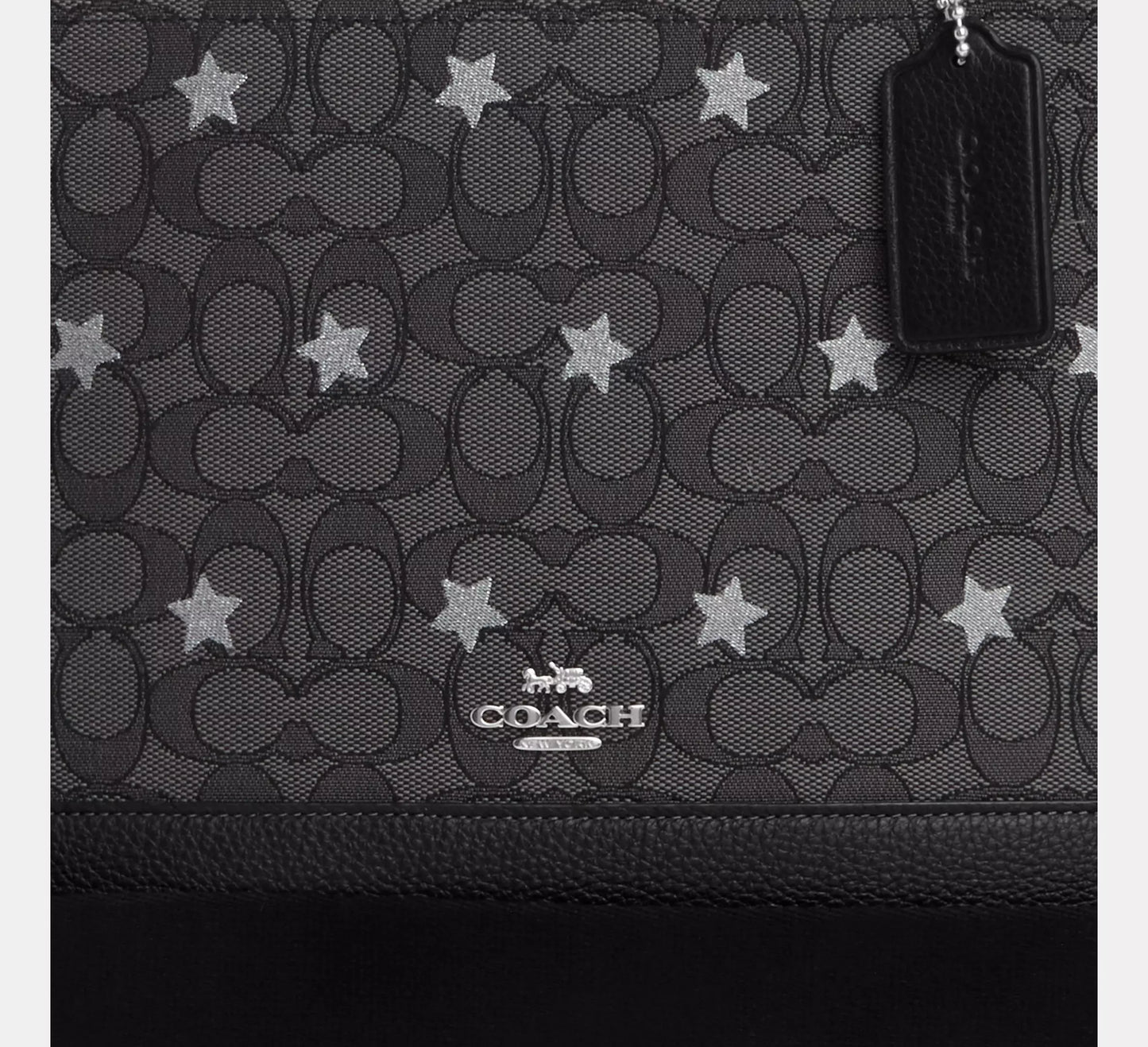 Coach Dempsey Carryall With Star Embroidery Black Multi | Pre Order