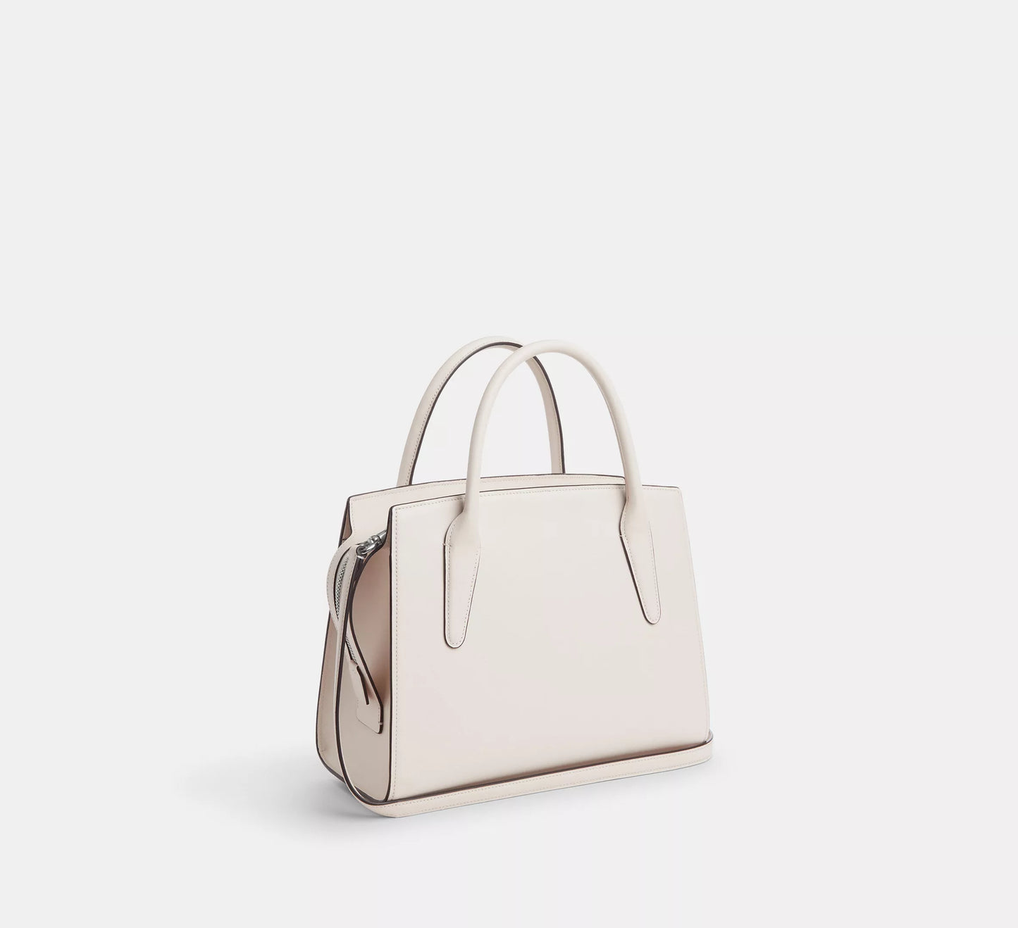 Coach Large Andrea Leather Carryall White Chalk | Pre Order