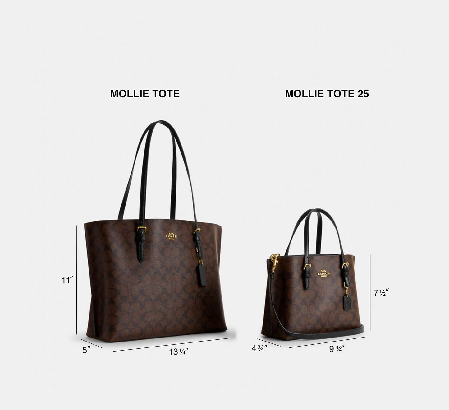 Coach Mollie Tote 25 Leather Mustard | Pre Order