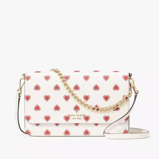 Kate Spade Madison Heartfelt Geo Flap Crossbody | Pre Order