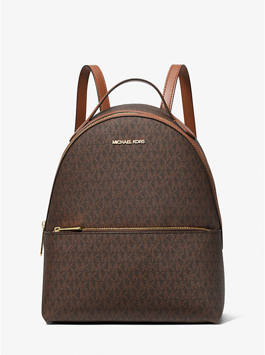 Michael Kors Sheila Medium Logo Backpack Brown | Pre Order