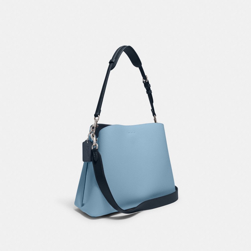 Coach Willow Shoulder Bag In Colorblock Pool Multi | Pre Order